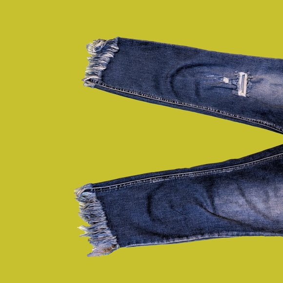 Free People Frayed Skinny Jeans - Picture 6 of 6